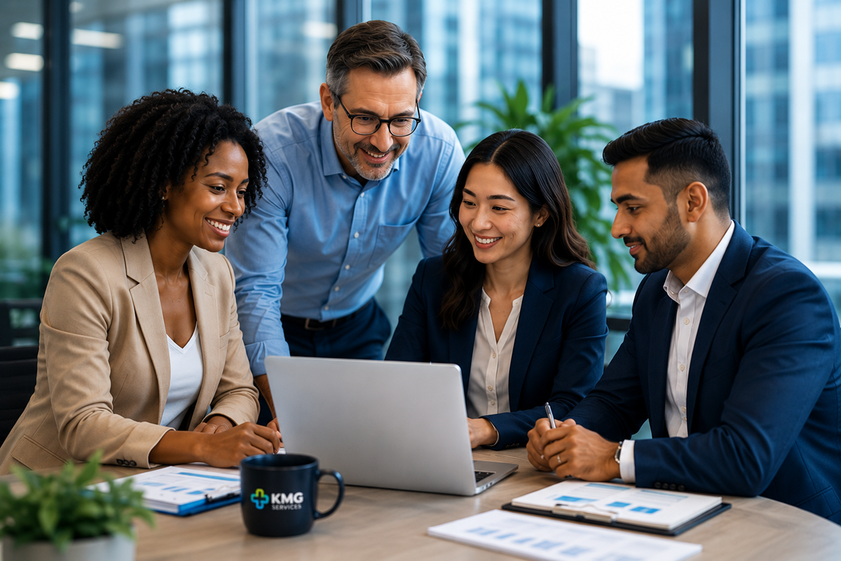 KMG Services benefits administration team collaboration